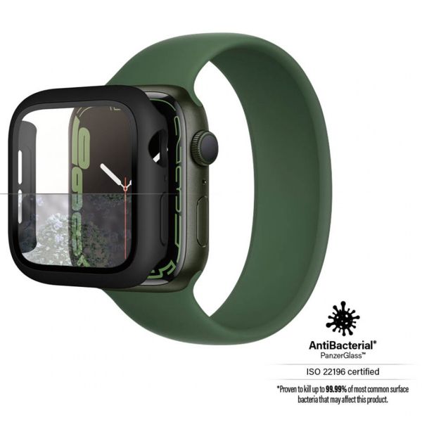 PanzerGlass Full Body Case Apple Watch Series 7 / 8 / 9 (41 mm) - Zwart