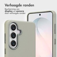Accezz Leather Bookcase 2-in-1 met MagSafe Samsung Galaxy S26 - Light Grey