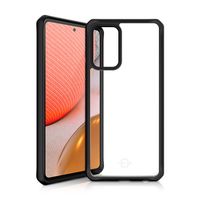 Itskins Hybrid Solid Backcover Samsung Galaxy A72 - Zwart