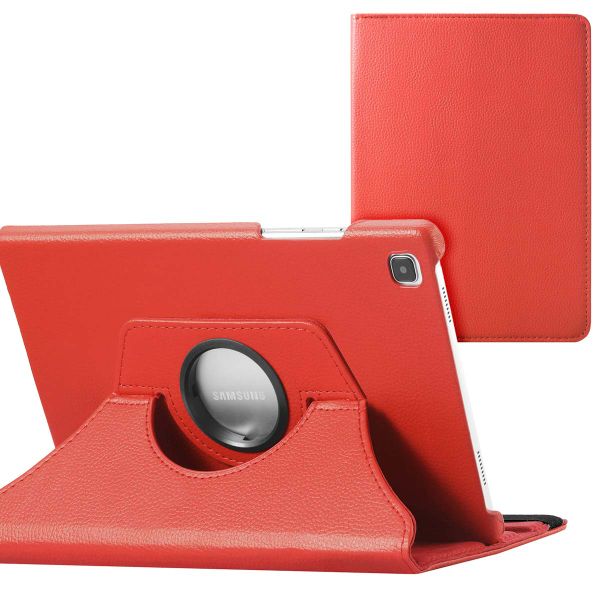 imoshion 360° draaibare Bookcase Samsung Galaxy Tab S6 Lite / Tab S6 Lite (2022) / Tab S6 Lite (2024) - Rood