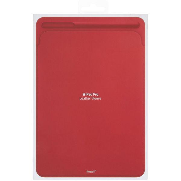 Apple Leather Sleeve iPad 9 (2021) 10.2 inch / 8 (2020) 10.2 inch / 7 (2019) 10.2 inch / Pro 10.5 (2017) / Air 3 (2019) - Red