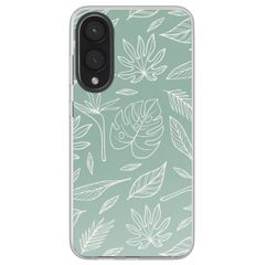 imoshion Design hoesje Samsung Galaxy S25 Edge - Leaves Line-Art