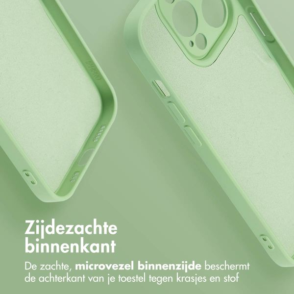 imoshion Color Backcover met MagSafe iPhone 14 Pro - Groen