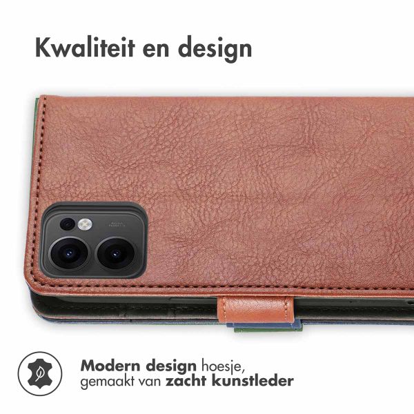 imoshion Luxe Bookcase Oppo Reno 13 F (5G) - Bruin