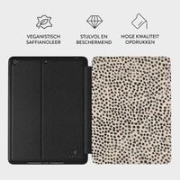 Burga Tablet Case Apple iPad 9 (2021) 10.2 inch / iPad 8 (2020) 10.2 inch / iPad 7 (2019) 10.2 inch - Almond Latte