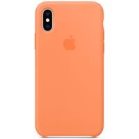 Apple Silicone Backcover Apple iPhone Xs / X - Papaya
