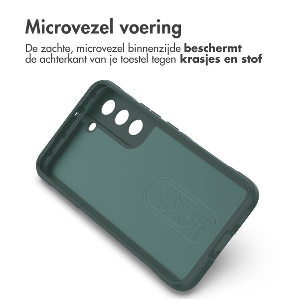 imoshion EasyGrip Backcover Samsung Galaxy S22 - Donkergroen