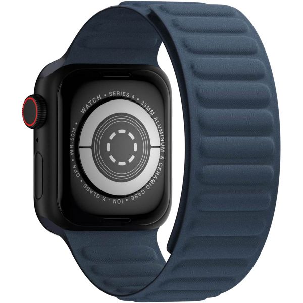 WiWu Magnetisch geweven linkband Apple Watch Series 1 t/m 10 / SE / Ultra (2) (44/45/46/49 mm) - Ocean Blue