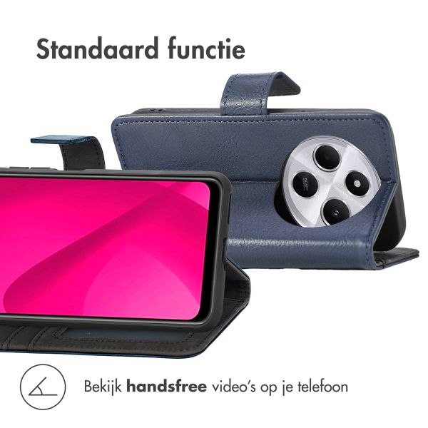 imoshion Luxe Bookcase Xiaomi Redmi 14C - Donkerblauw