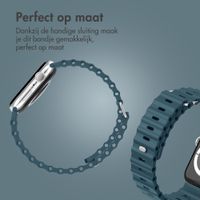 Accezz Ocean bandje Apple Watch | 38/40/41/42 mm - Abyss Blue