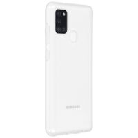 Softcase Backcover Samsung Galaxy A21s - Transparant