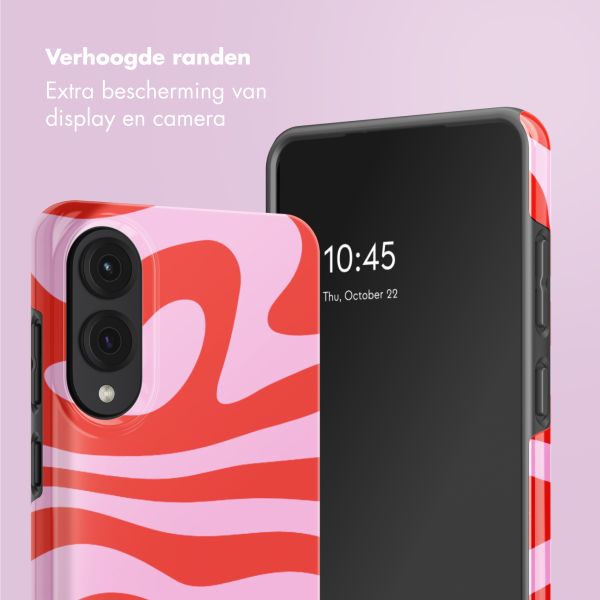 Selencia Vivid Backcover Samsung Galaxy S25 Edge - Dream Swirl Pink