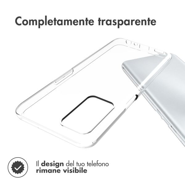 Accezz Clear Backcover Oppo A16(s) / A54s - Transparant