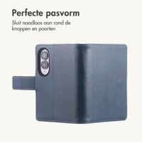 imoshion Luxe Bookcase Samsung Galaxy Z Fold 8 - Donkerblauw