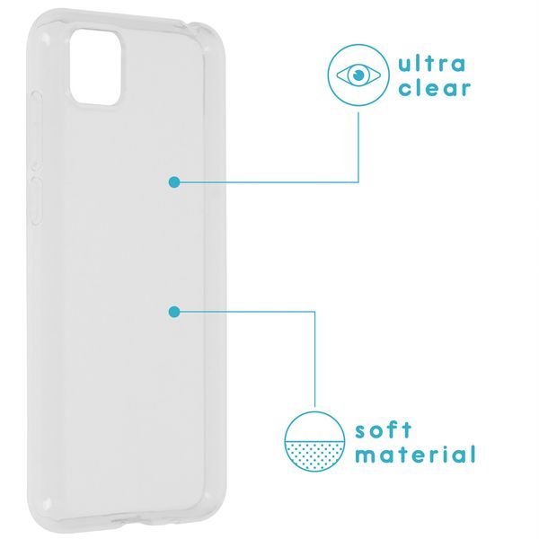 imoshion Softcase Backcover Huawei Y5p - Transparant