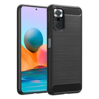 imoshion Brushed Backcover Xiaomi Redmi Note 10 (5G) - Zwart