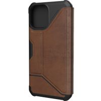 UAG Metropolis Bookcase iPhone 12 Pro Max - Leather Brown