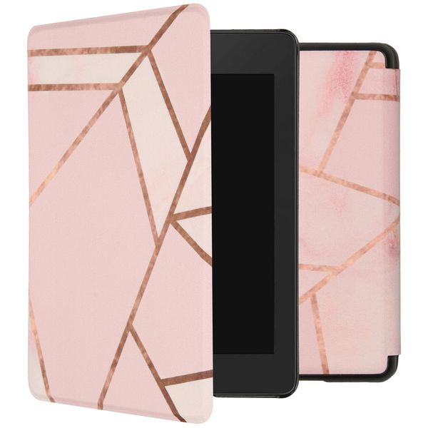 imoshion Design Slim Hard Case Sleepcover Amazon Kindle Paperwhite 4 (2018) - Pink Graphic