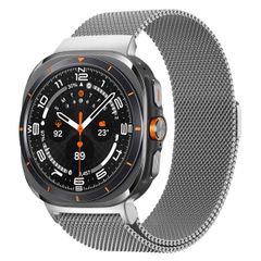imoshion Milanees magnetisch bandje Samsung Galaxy Watch Ultra (2024/2025) - Zilver
