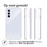 Accezz Clear Backcover Samsung Galaxy A56 - Transparant