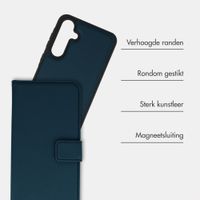 imoshion Uitneembare 2-in-1 Luxe Bookcase Samsung Galaxy A55 - Blauw