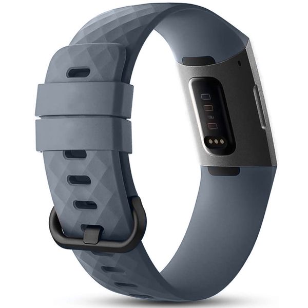 imoshion Siliconen bandje Fitbit Charge 3 / 4 - Grijs