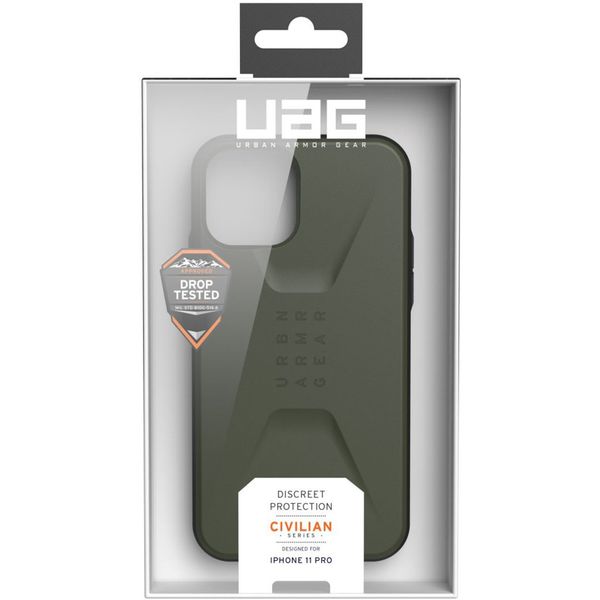 UAG Civilian Backcover iPhone 11 Pro - Groen