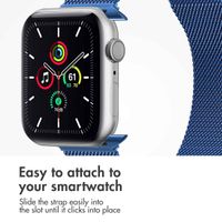 imoshion Milanese magnetic band Apple Watch | 44/45/46/49 mm - Size M - Blue