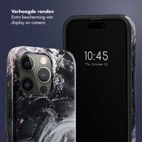 Selencia Vivid Tough Backcover iPhone 15 Pro - Chic Marble Black