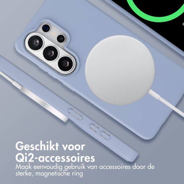 imoshion Color Backcover met afneembaar koord met MagSafe Samsung Galaxy S26 Ultra - Ash Blue