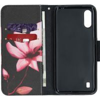 Design Softcase Bookcase Samsung Galaxy A01