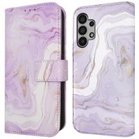imoshion Design Bookcase Samsung Galaxy A32 (5G) - Purple Marble
