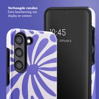 Selencia Vivid Backcover Samsung Galaxy S23 - Modern Bloom Sapphire Blue