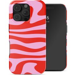 Selencia Vivid Case Apple iPhone 16 Pro - Dream Swirl Pink