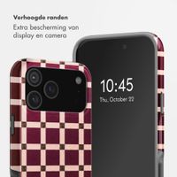 Selencia Vivid Backcover Apple iPhone 18 Pro Max / 17 Pro Max - Check This Burgundy