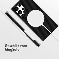 Accezz MagSafe Kevlar® Backcover Samsung Galaxy S23 Ultra - Zwart