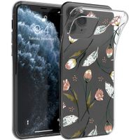 imoshion Design hoesje iPhone 11 Pro - Bloem - Roze / Groen