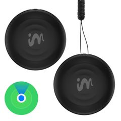 imoshion Mini Tag - Bluetooth Tracker voor iOS - 2 pack - Zwart