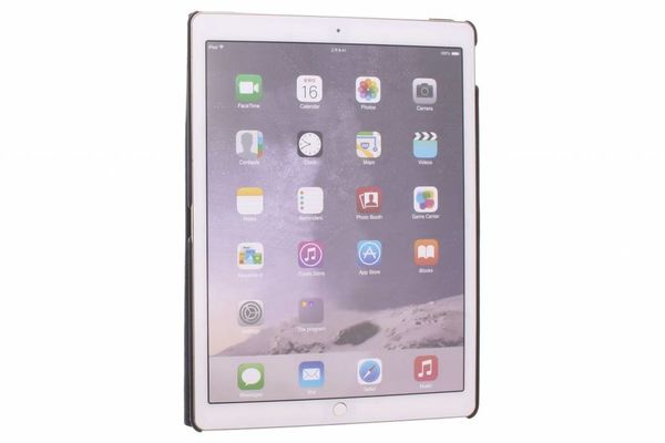 360° Draaibare Bookcase Apple iPad Pro 12.9 (2015) - Zwart