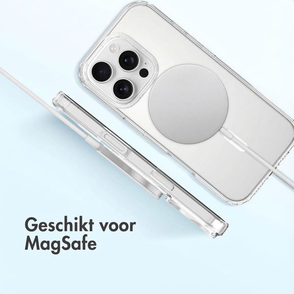 Accezz Xtreme Impact Backcover met MagSafe Apple iPhone 16 Pro - Transparant