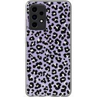 imoshion Design hoesje Samsung Galaxy A52(s) (5G/4G) - Leopard Lilac