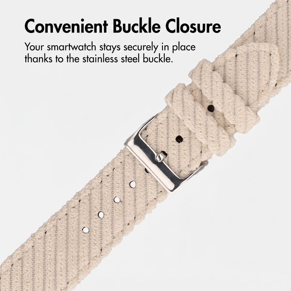 imoshion Corduroy strap Apple Watch | 38/40/41/42 mm - Beige