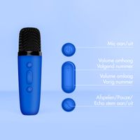 imoshion Kids Karaoke Set - Speaker en microfoon - Cobalt Blue