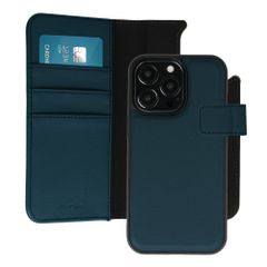 imoshion Uitneembare 2-in-1 Luxe Bookcase Apple iPhone 13 Pro - Blauw