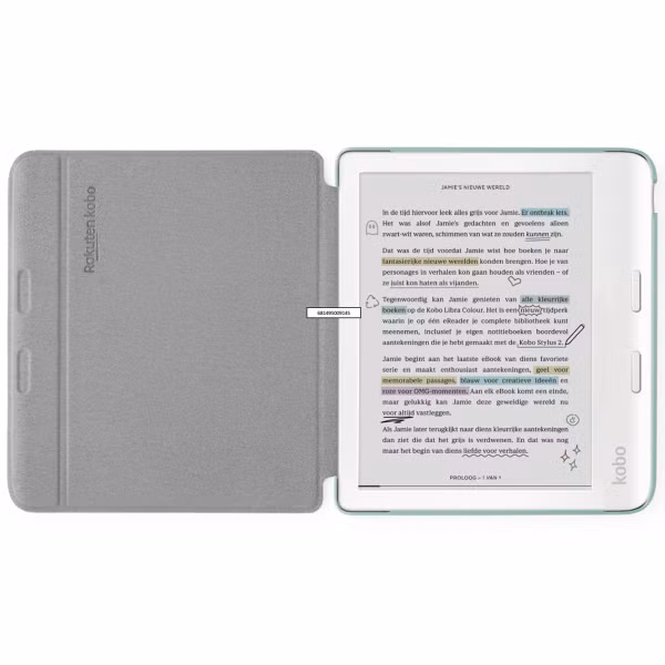 Kobo Basic SleepCover Case Kobo Libra Colour - Garden Green