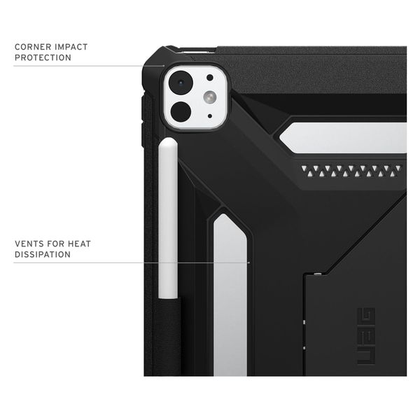 UAG Scout Bookcase Apple iPad Pro 11 (2025) M5 / (2024) M4 - Black