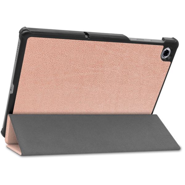 imoshion Trifold Bookcase Lenovo Tab M10 Plus / M10 FHD Plus - Rosé Goud