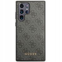 Guess 4G Classic Logo Backcover Samsung Galaxy S24 Ultra - Zwart