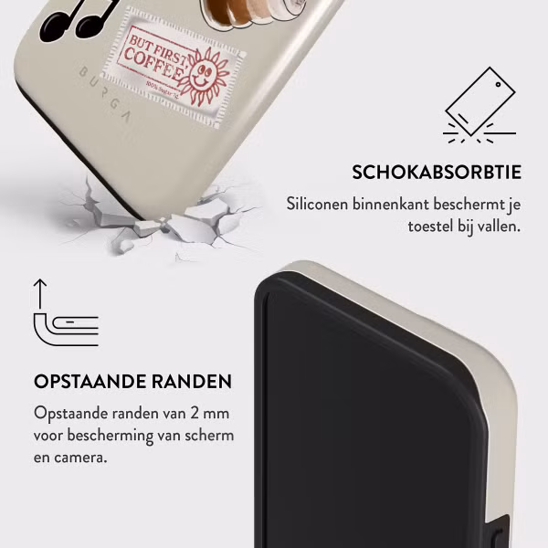 Burga Tough Backcover MagSafe Apple iPhone 13 - Oat Milk Please