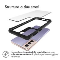 imoshion Rugged Hybrid Case Samsung Galaxy S22 Plus - Zwart